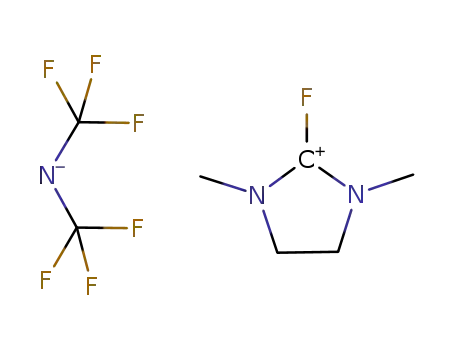 1,3-dimethyl-2-fluoroimidazolidinium bis(trifluoromethyl)imide