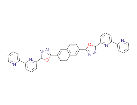 2,6-bis[2-(2,2'-bipyridin-6-yl)-1,3,4-oxadiazol-5-yl]naphthalene
