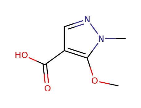 1-methyl-5-methoxy-4-pyrazolecarboxylic acid