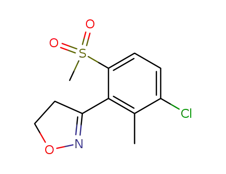 3-[3-chloro-2-methyl-6-methylsulfonylphenyl]-4,5-dihydroisoxazole