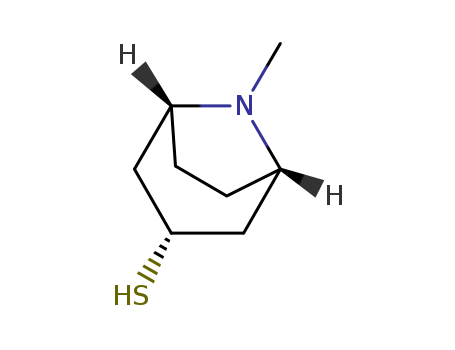 8-Azabicyclo[3.2.1]octane-3-thiol, 8-Methyl-, (3-exo)-