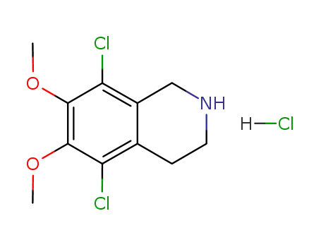5,8-dichloro-6,7-dimethoxy-1,2,3,4-tetrahydroisoquinoline hydrochloride