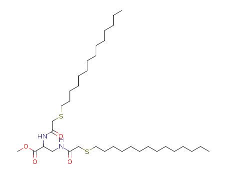 methyl 2,3-di{[(tetradecylthio)acetyl]amino}propanoate