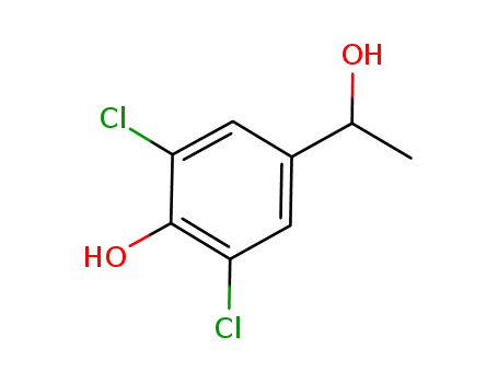 (rac.)-2,6-dichloro-4-(1-hydroxyethyl)phenol