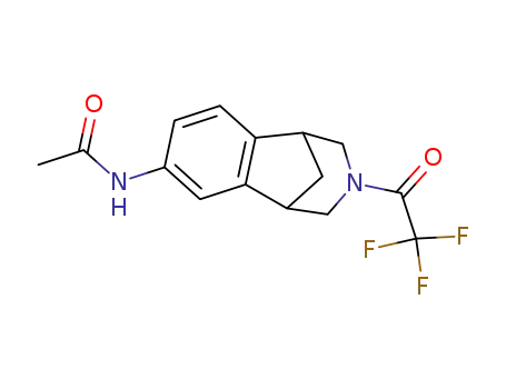 N-(10-Trifluoroacetyl-10-aza-tricyclo[6.3.1.02,7]dodeca-2(7),3,5-trien-4-yl)-acetamide