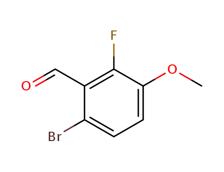 6-bromo-2-fluoro-3-methoxybenzaldehyde