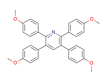 2,3,5,6-tetrakis(4-methoxyphenyl)pyridine