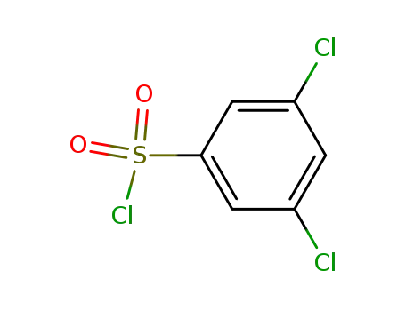 Molecular Structure of 705-21-5 (3,5-Dichlorobenzenesulfonyl chloride)