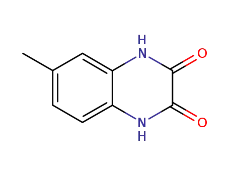 Molecular Structure of 6309-61-1 (1,4-DIHYDRO-6-METHYLQUINOXALINE-2,3-DIONE)