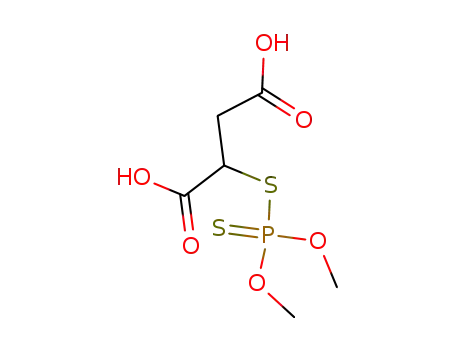 Molecular Structure of 1190-28-9 (MALATHIONDICARBOXYLICACID)