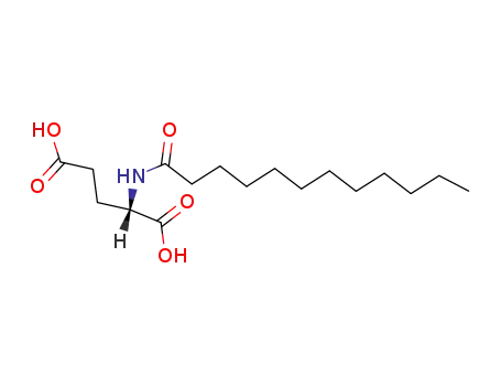 Molecular Structure of 3397-65-7 (N-LAUROYL-L-GLUTAMIC ACID)
