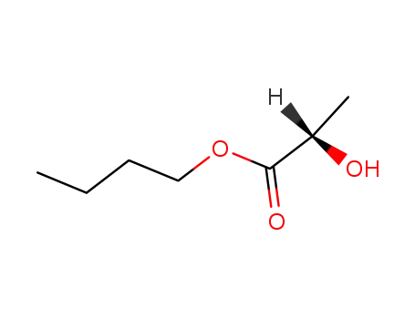 Molecular Structure of 34451-19-9 (BUTYL L-LACTATE)