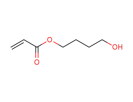 Molecular Structure of 2478-10-6 (4-Hydroxybutyl acrylate)