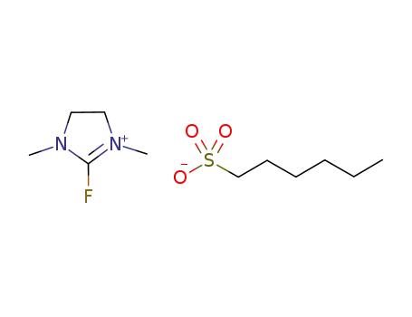 2-fluoro-1,3-dimethylimidazolinium hexanesulfonate