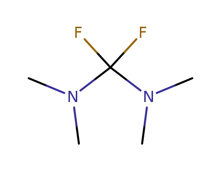 Molecular Structure of 1426-10-4 (BIS(DIMETHYLAMINO)DIFLUOROMETHANE)