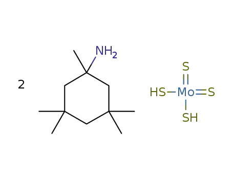 bis(1-ammonium-1,3,3,5,5-pentamethylcyclohexane) tetrathiomolybdate