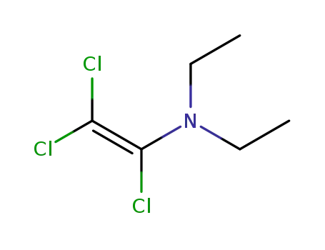 Molecular Structure of 686-10-2 (N,N-DIETHYLTRICHLOROVINYLAMINE, STAB.)