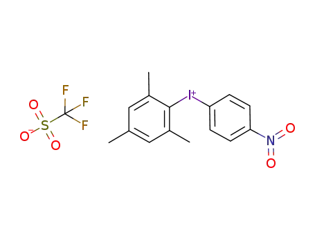 (4-nitrophenyl)(2,4,6-trimethylphenyl)iodonium trifluoromethanesulfonate