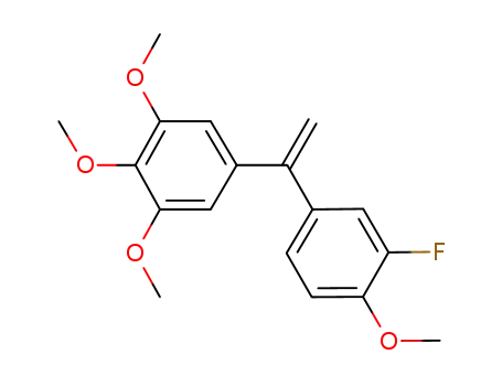 5-(1-(3-fluoro-4-methoxyphenyl)vinyl)-1,2,3-trimethoxybenzene