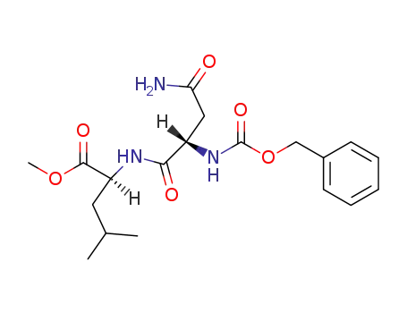 N-Benzyloxycarbonyl-L-asparaginyl-L-leucine Methyl Ester