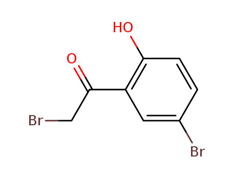Ethanone, 2-bromo-1-(5-bromo-2-hydroxyphenyl)-