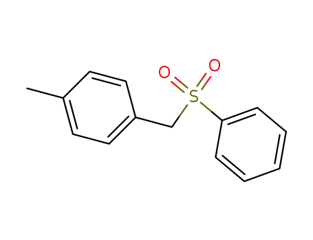 Molecular Structure of 19523-24-1 (Benzene, 1-methyl-4-[(phenylsulfonyl)methyl]-)