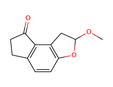 2-methoxy-1,2,6,7-tetrahydro-8H-indeno[5,4-b]furan-8-one