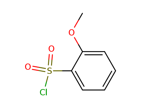 10130-87-7,2-Methoxybenzenesulfonyl chloride,Benzenesulfonylchloride, o-methoxy- (6CI,7CI,8CI);2-Methoxybenzene-1-sulfonyl chloride;2-Methoxyphenylsulfonyl chloride;o-Methoxybenzenesulfonyl chloride;AC1MW9XA;AKOS000505690;CID3745851;