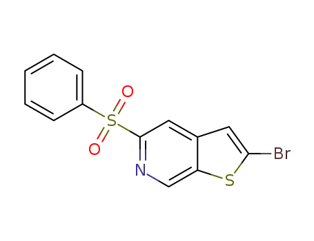 5-(benzenesulfonyl)-2-bromothieno[2,3-c]pyridine