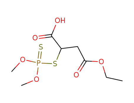 Molecular Structure of 1190-29-0 (Malathion α-Monoacid)