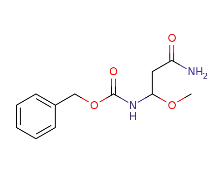 benzyl N-(2-carbamoyl-1-methoxyethyl)carbamate