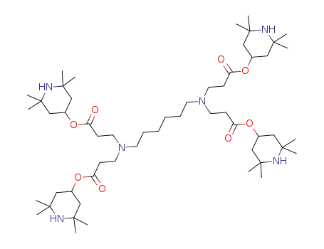 tetrakis(2,2,6,6-tetramethylpiperidin-4-yl) 3,3',3'',3'''-(hexane-1,6-diylbis(azanetriyl))tetrapropanoate
