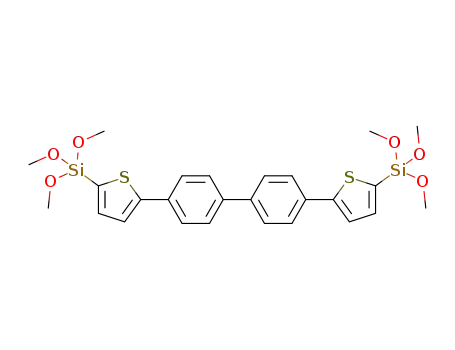 4,4'-di(5-trimethoxysilylthien-2-yl)biphenyl