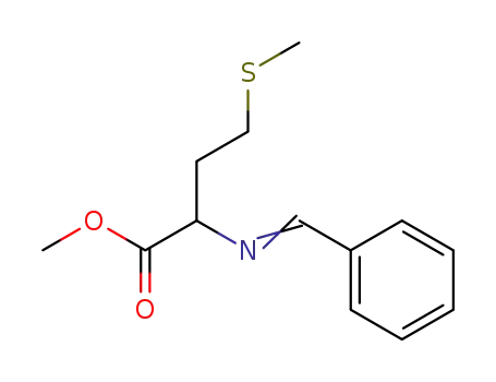 methyl-2-(benzylideneamino)-4-(methylthio)butyrate
