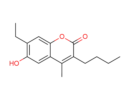 7-ethyl-3-butyl-6-hydroxy-4-methyl-coumarin