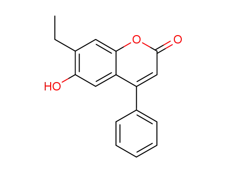 7-ethyl-6-hydroxy-4-phenyl-coumarin