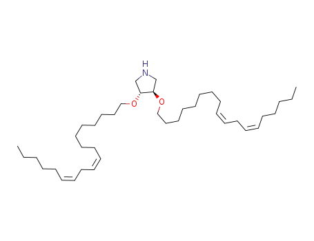 (3R,4R)-3,4-bis((9Z,12Z)-octadec-9,12-dienyloxy)pyrrolidine