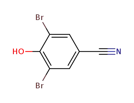 Molecular Structure of 1689-84-5 (Bromoxynil)