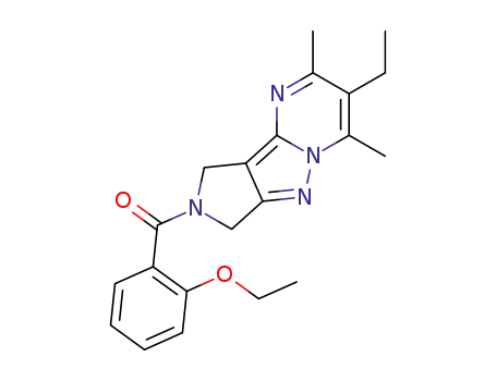 (2-ethoxy-phenyl)-(6-ethyl-5,7-dimethyl-1H,3H-2,4,7a,8-tetraaza-cyclopenta[a]inden-2-yl)-methanone