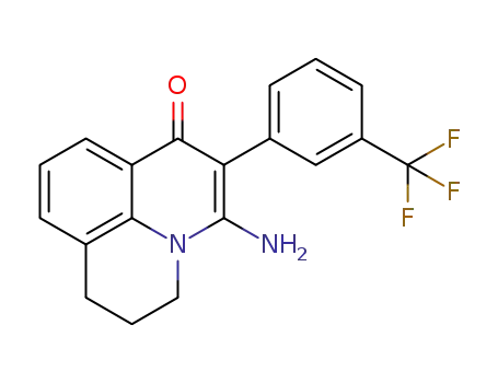 3-amino-2-(3-trifluoromethylphenyl)-6,7-dihydro-1H,5H-pyrido[3,2,1-ij]quinolin-1-one