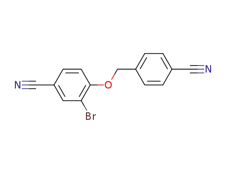 4-cyanobenzyl 2-bromo-4-cyanophenyl ether