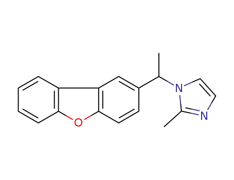 1-(1-(dibenzo[b,d]furan-2-yl)ethyl)-2-methyl-1H-imidazole