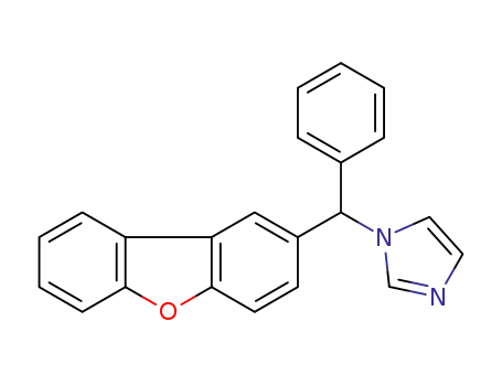 1-(dibenzo[b,d]furan-2-yl(phenyl)methyl)-1H-imidazole