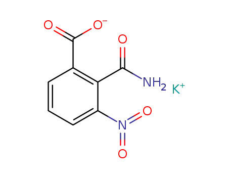 2-(aminocarbonyl)-3-nitrobenzoic acid potassium salt