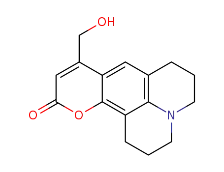 9-(hydroxymethyl)-2,3,6,7-tetrahydro-1H-pyrano[2,3-f]pyrido[3,2,1-ij]quinolin-11(5H)-one
