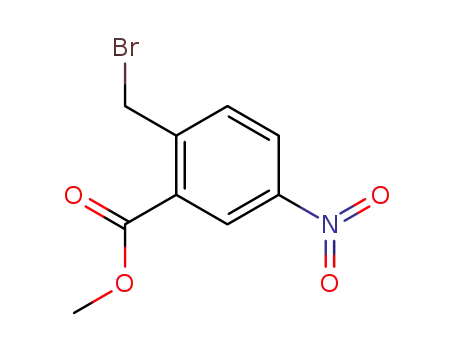 Molecular Structure of 90725-68-1 (Methyl 2-bromomethyl-5-nitrobenzoate)