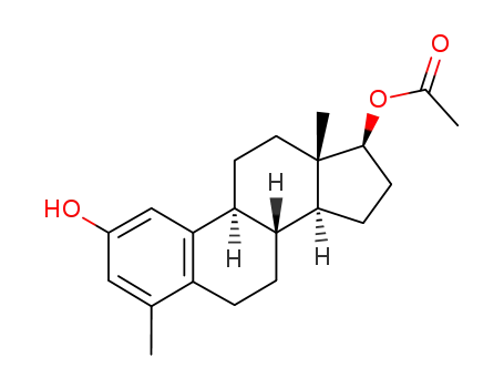 17β-acetoxy-2-hydroxy-4-methyl-19-norpregna-1,3,5(10)-triene