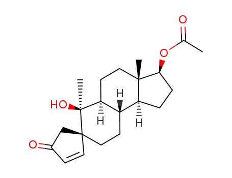 3-Oxo-10β-hydroxy-17β-acetoxy-Δ1-1(10->5)-abeo-5α-androsten