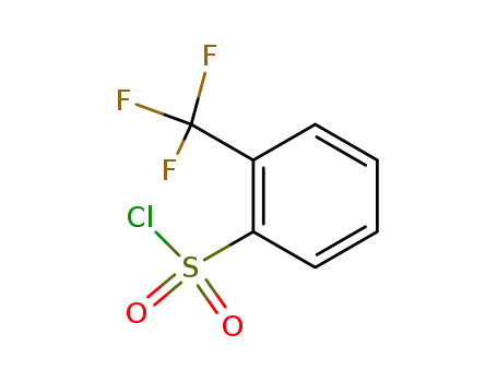 Molecular Structure of 776-04-5 (2-(Trifluoromethyl)benzenesulfonyl chloride)