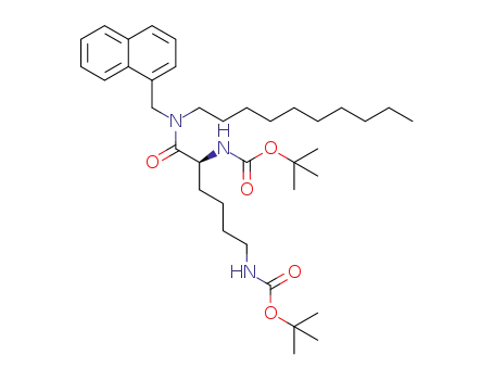 1-(N-(Nα,Nε-di-Boc-Lys)-N-decylamino)methylnaphthalene